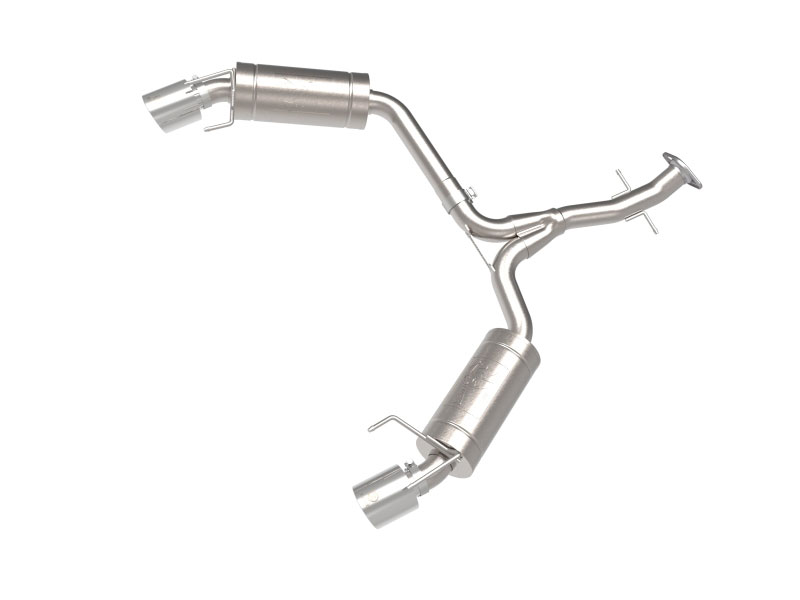 aFe 49-36055-p | POWER Takeda 06-13 Lexus IS250/IS350 SS Axle-Back Exhaust w/ Polished Tips; 2006-2013