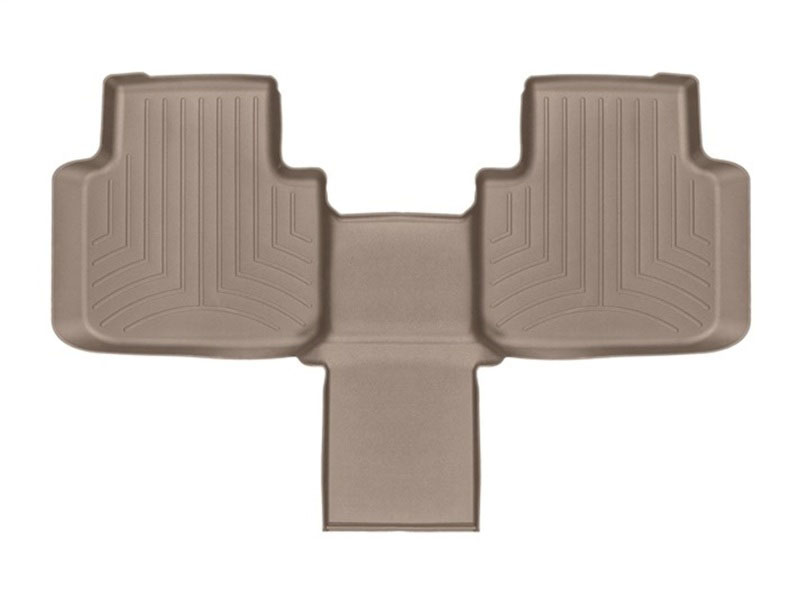 WeatherTech 4510842 | 2018+ Volkswagen Atlas Rear FloorLiner - Tan (w/ 2nd Row Bucket Seats)