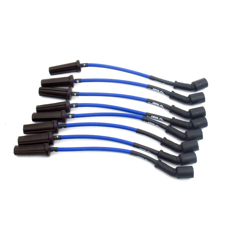 JBA w08559 | 99-06 GM Truck 4.8L/5.3L/6.0L Ignition Wires - Blue; 1999-2006