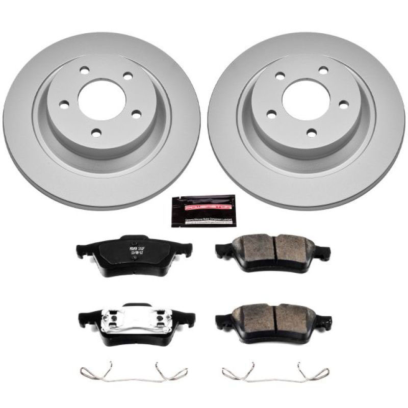 PowerStop crk5310 | Power Stop 06-07 Mazda 5 Rear Z17 Evolution Geomet Coated Brake Kit; 2006-2007