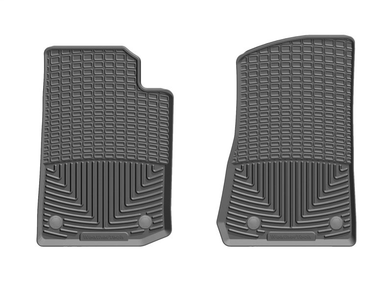 WeatherTech w475 | 2020+ Jeep Gladiator Front Rubber Mats - Black; 2020-2024