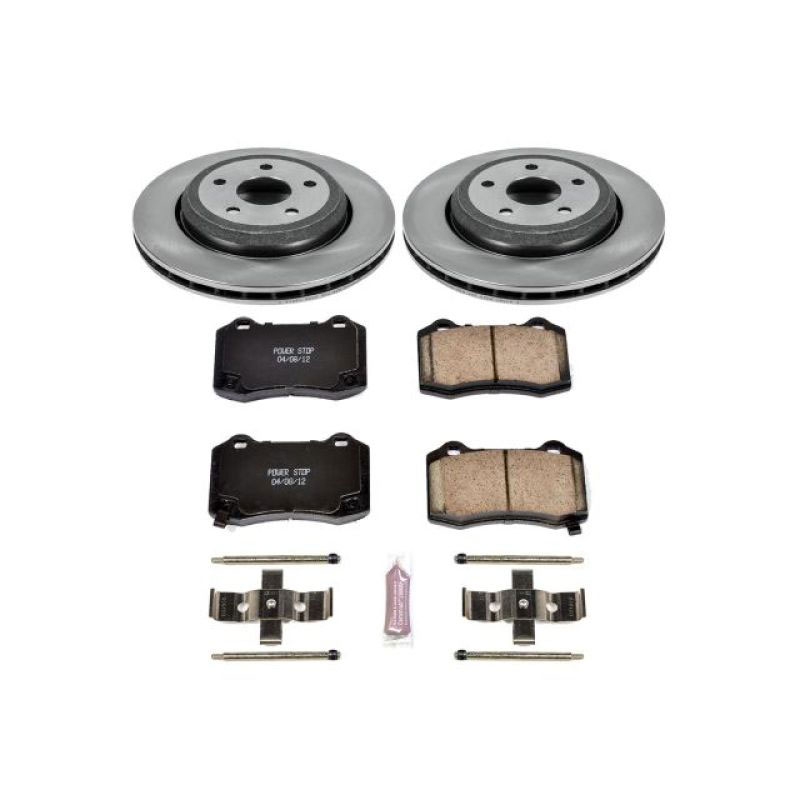 PowerStop koe5956 | Power Stop 18-19 Dodge Durango Rear Autospecialty Brake Kit; 2018-2022