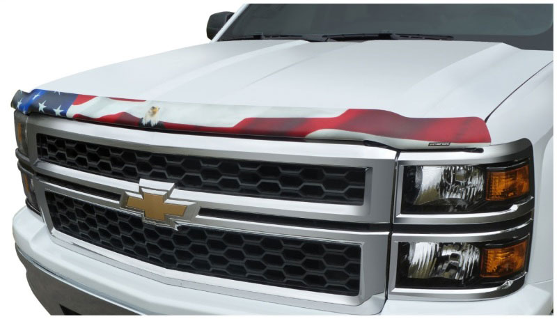 Stampede 2049-30 | 2011-2014 GMC Sierra 2500 HD Vigilante Premium Hood Protector - Flag; 2011-2014