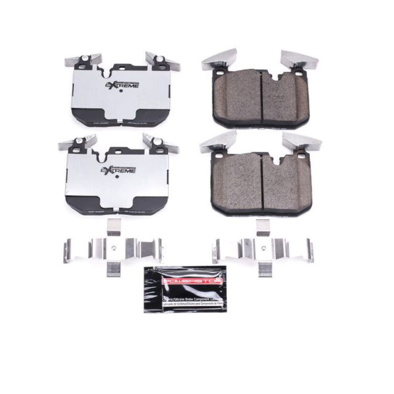 PowerStop z26-1609 | Power Stop 14-16 BMW 228i Front Z26 Extreme Street Brake Pads w/Hardware; 2014-2016