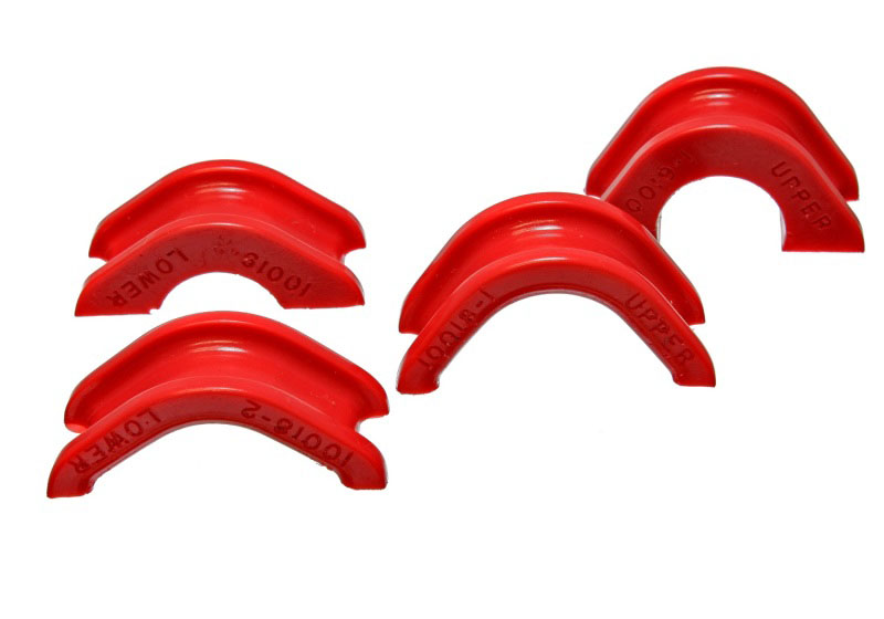 Energy Suspension 7.10102r | 74-78 Nissan 260Z/280Z Red Rack and Pinion Bushing Set; 1974-1978