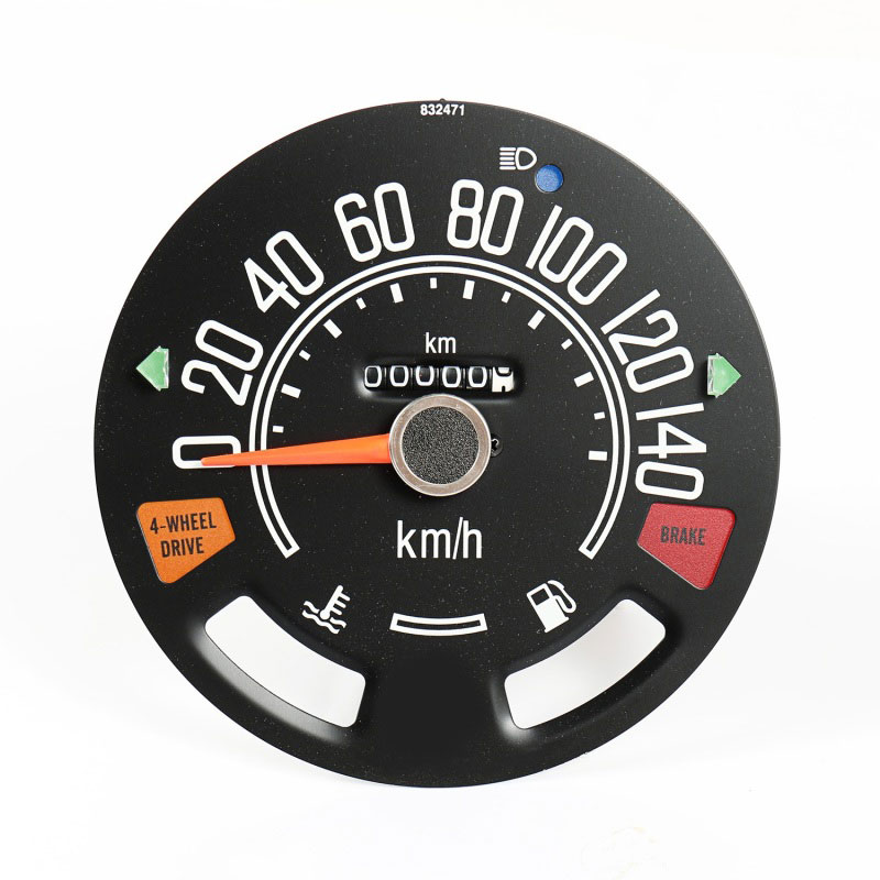 Omix 17207.04 | Speedometer Gauge 80-86 Jeep CJ Models; 1980-1986