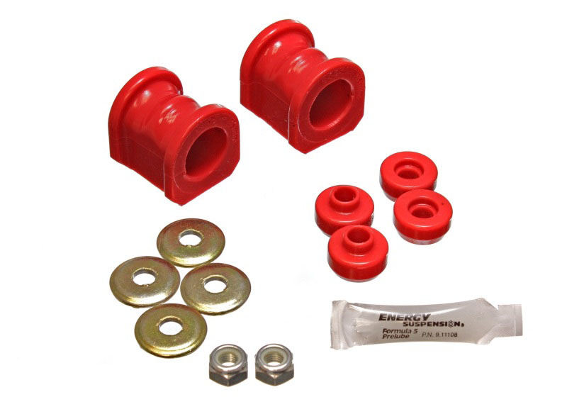 Energy Suspension 7.5115r | 91-94-Nissan Sentra/NX1600/2000 Red 27mm Front Sway Bar Frame Bushings (Sway bar e; 1991-1994