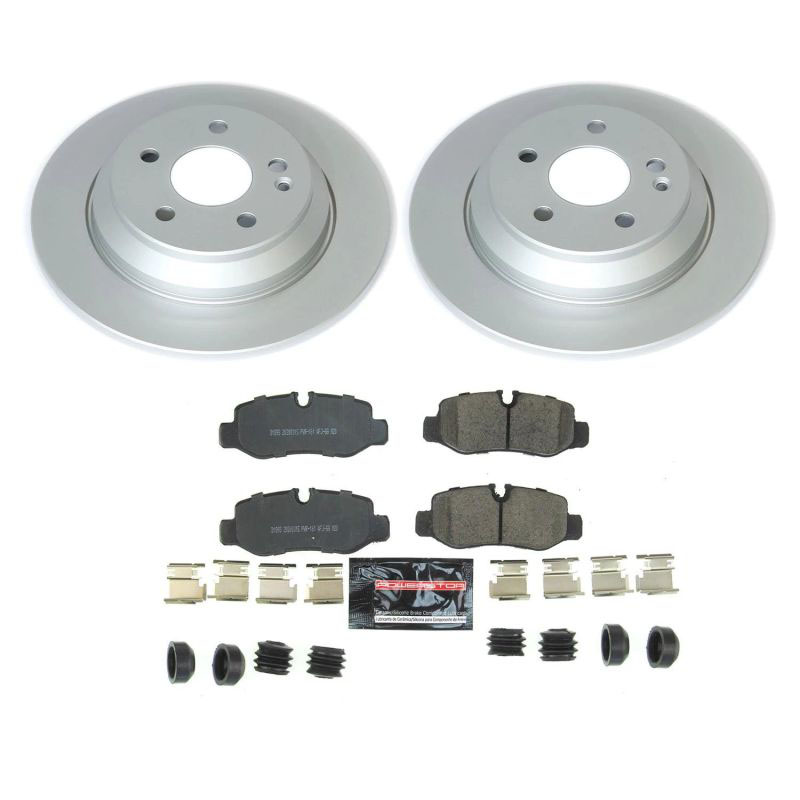 PowerStop crk8220 | Power Stop 16-19 Mercedes-Benz Metris Rear Z17 Evolution Geomet Coated Brake Kit