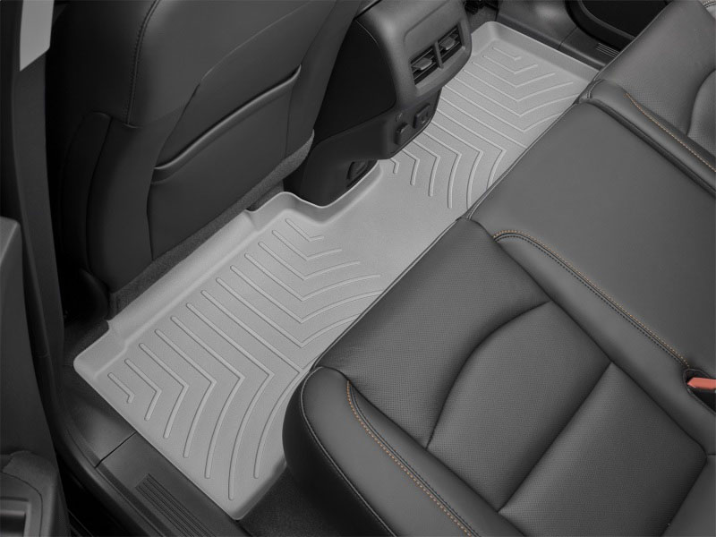 WeatherTech 469713 | 17+ Honda Ridgeline Rear FloorLiner - Grey; 2017-2023