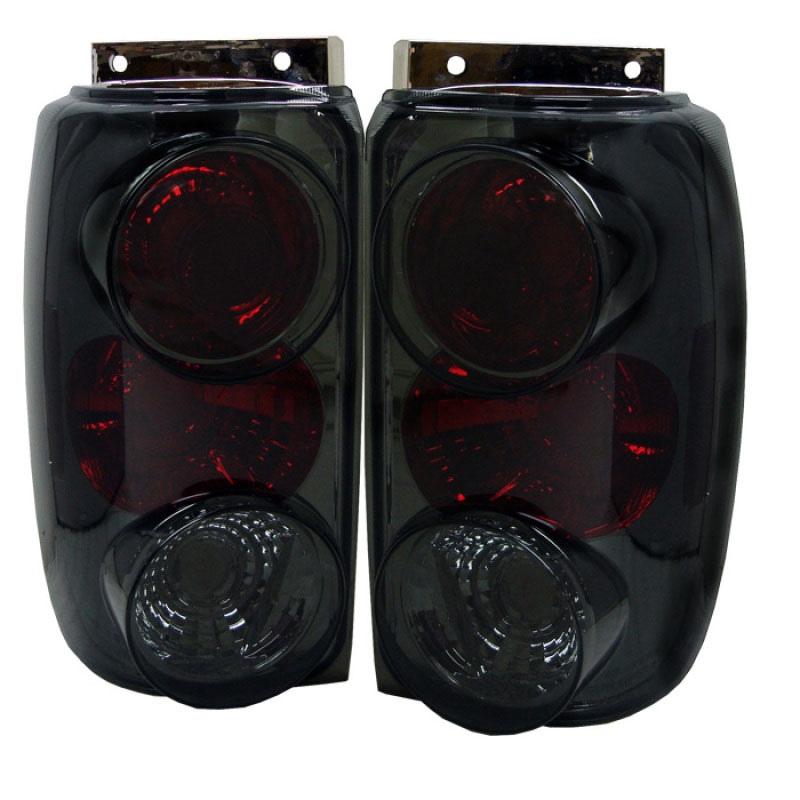 SPYDER 5003027 | Spyder Ford Explorer Altezza Tail Lights - Smoke - (ALT-YD-FEXP95-SM); 1995-1997