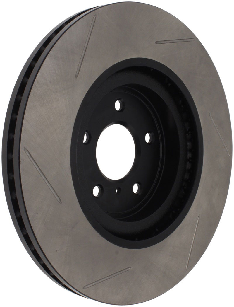 Stoptech 126.42100SL | StopTech Infiniti Q50 Sport Slotted Brake Rotor, Front Left; 2014-2015