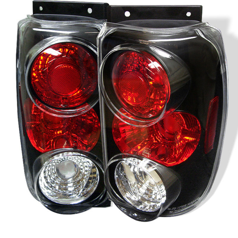 SPYDER 5002990 | Spyder Ford Explorer Altezza Tail Lights - Black - (ALT-YD-FEXP95-BK); 1995-1997