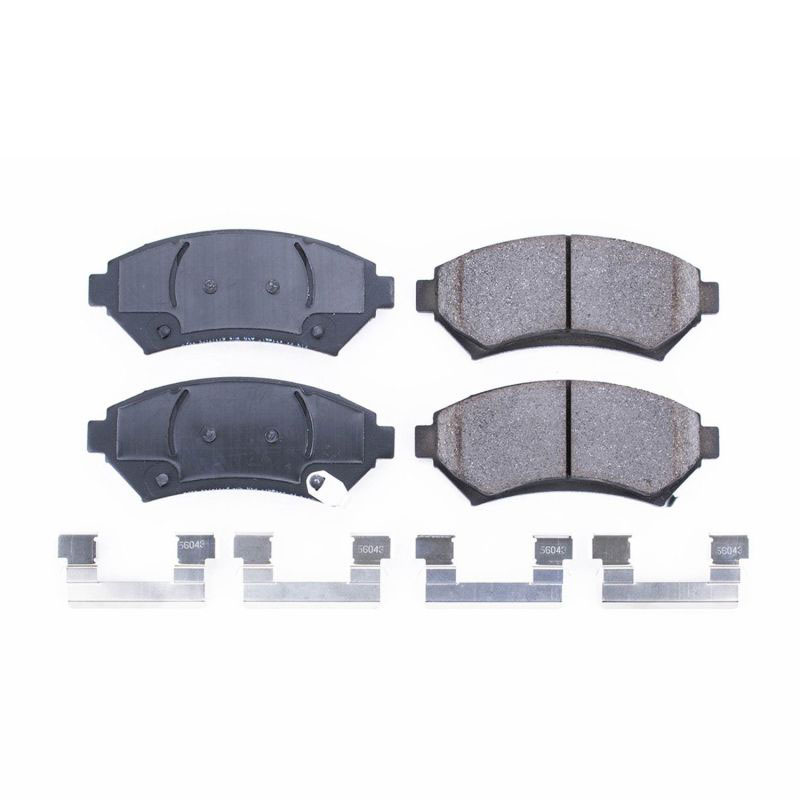 PowerStop 17699 | Power Stop 97-05 Buick Century Front Z17 Evolution Ceramic Brake Pads w/Hardware; 1997-2005