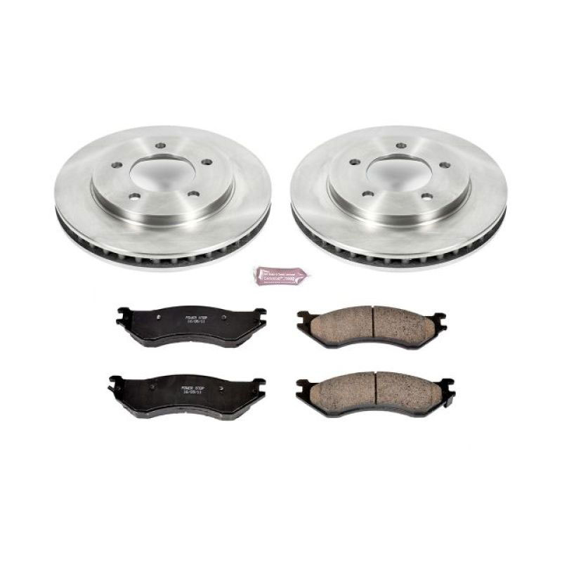 PowerStop koe1869 | Power Stop 97-02 Ford Expedition Front Autospecialty Brake Kit; 1997-2002