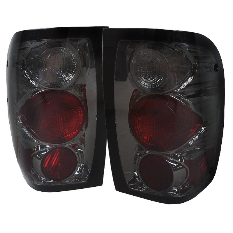 SPYDER 5003881 | Spyder Ford Ranger Altezza Tail Lights - Smoke - (ALT-YD-FR98-SM); 1998-2000