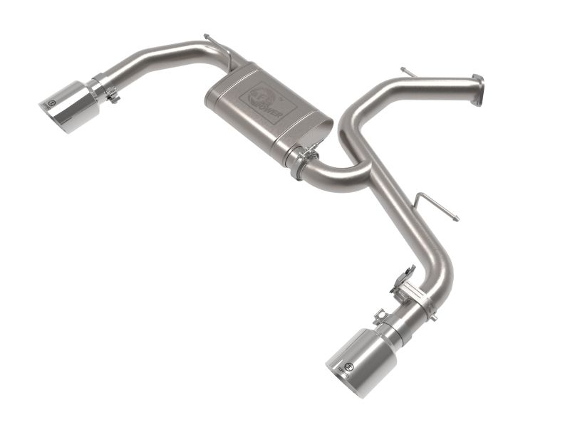 aFe 4937027p | Takeda 22-23 Hyundai Elantra N L4-2.0L (t) 3in 304 SS Axle-Back Exhaust w/ Polished Tips; 2022-2023