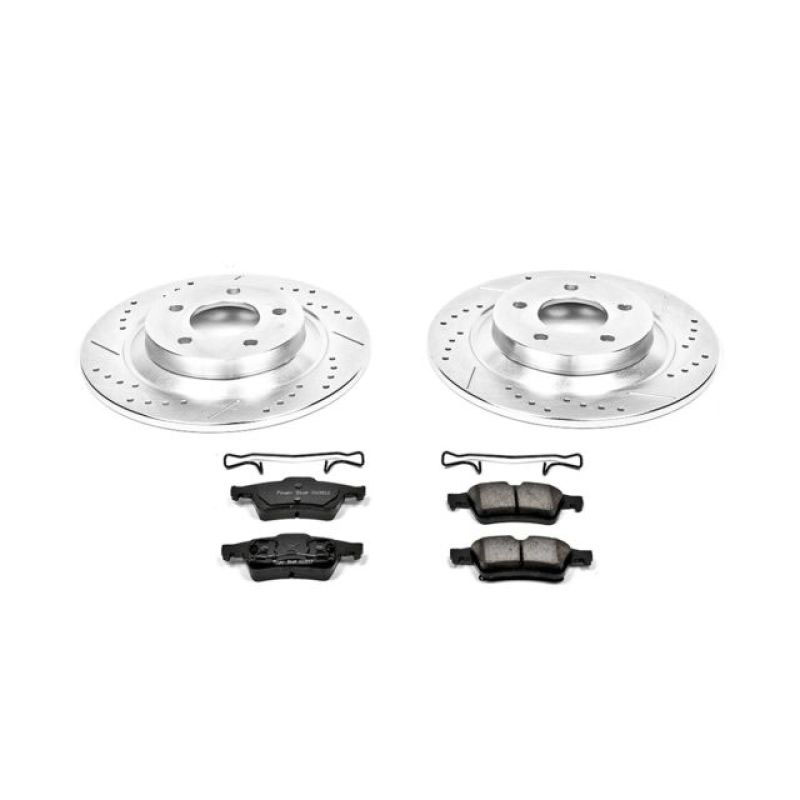 PowerStop k5310 | Power Stop 06-07 Mazda 5 Rear Z23 Evolution Sport Brake Kit; 2006-2007