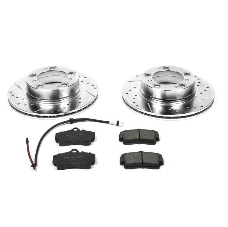 PowerStop k857 | Power Stop 97-04 Porsche Boxster Rear Z23 Evolution Sport Brake Kit; 1997-2004