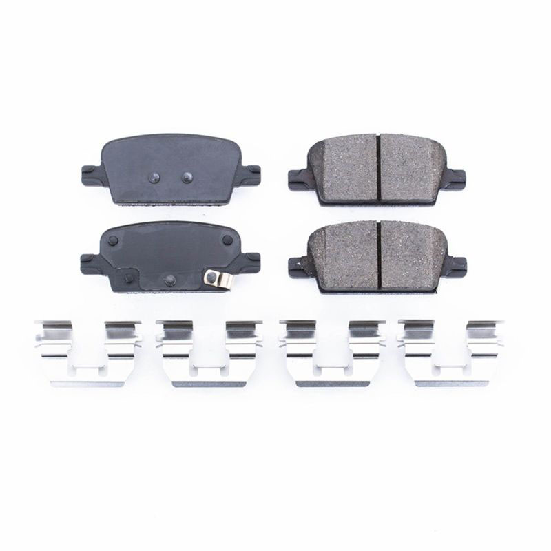 PowerStop 171921 | Power Stop 18-19 Chevrolet Malibu Rear Z17 Evolution Ceramic Brake Pads w/Hardware; 2018-2019