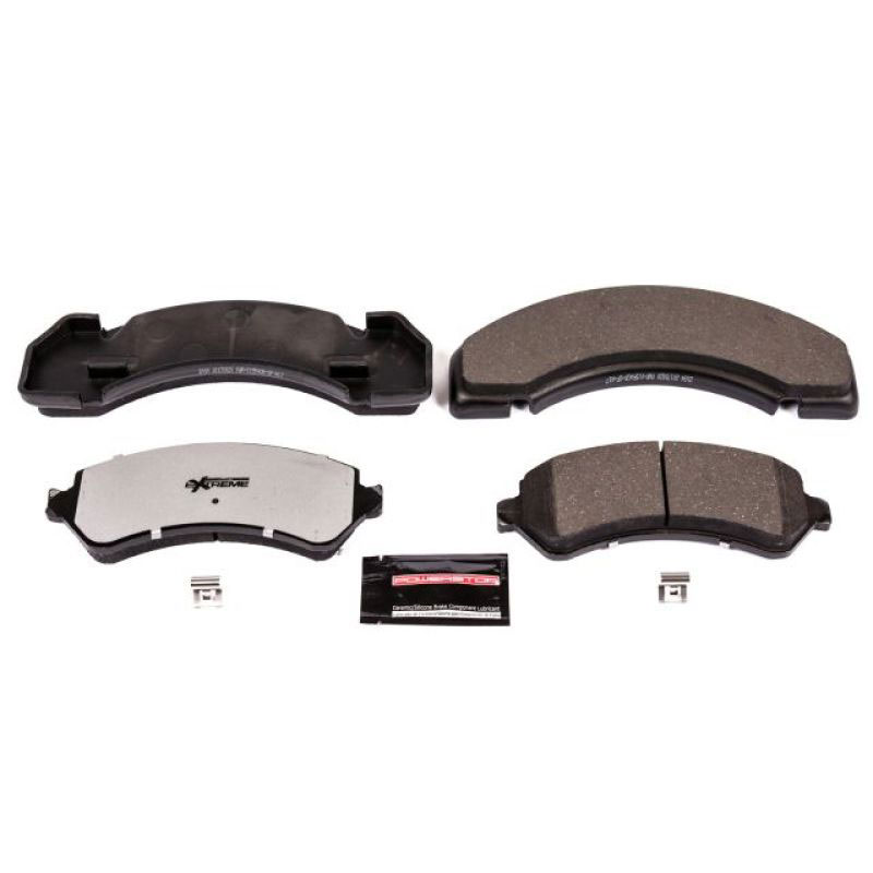 PowerStop z36-184 | Power Stop 94-00 Chevrolet C3500HD Front or Rear Z36 Truck & Tow Brake Pads w/Hardware