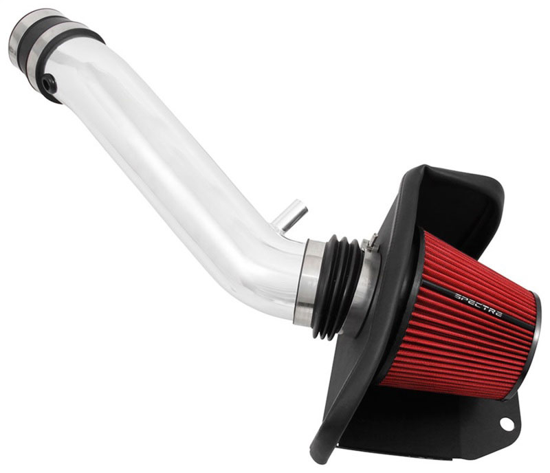 Spectre 9071 | 16-18 Jeep Grand Cherokee V6-3.6L F/I Air Intake Kit - Polished w/Red Filter; 2016-2018