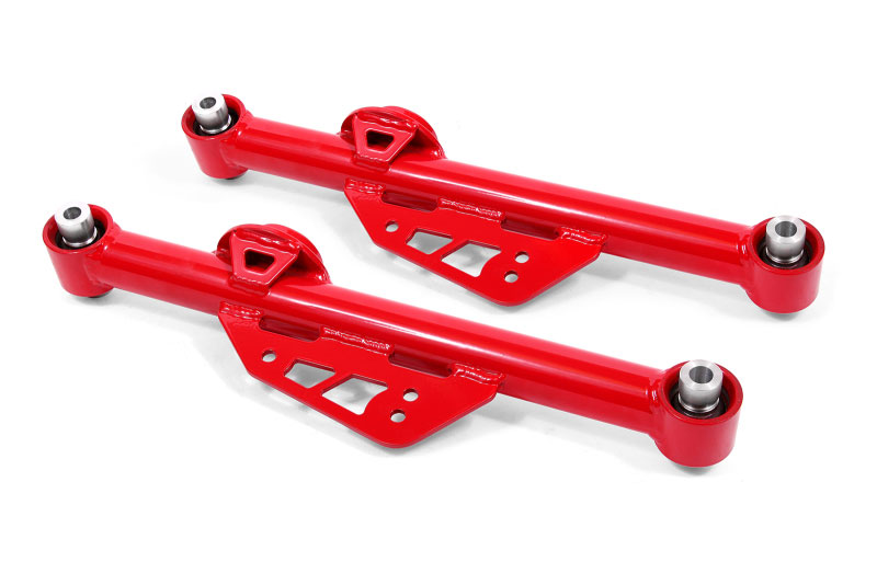 BMR Suspension TCA017R | BMR Lower Control Arms w/radial bearings V6 Red; 1999-2001