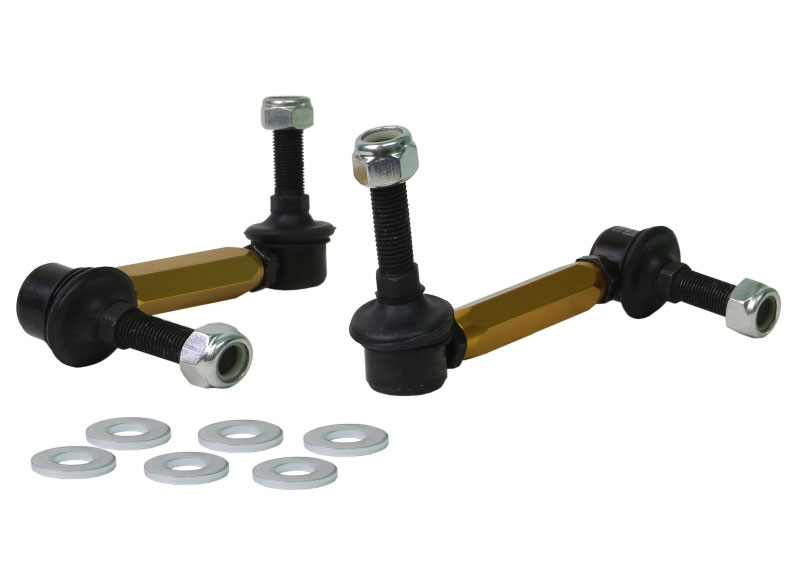 Whiteline klc220 | 06-09 Toyota FJ Cruiser GSJ10 / 09+ GSJ15 Front Adjustable Heavy Duty Sway Bar Link Kit; 2006-2009