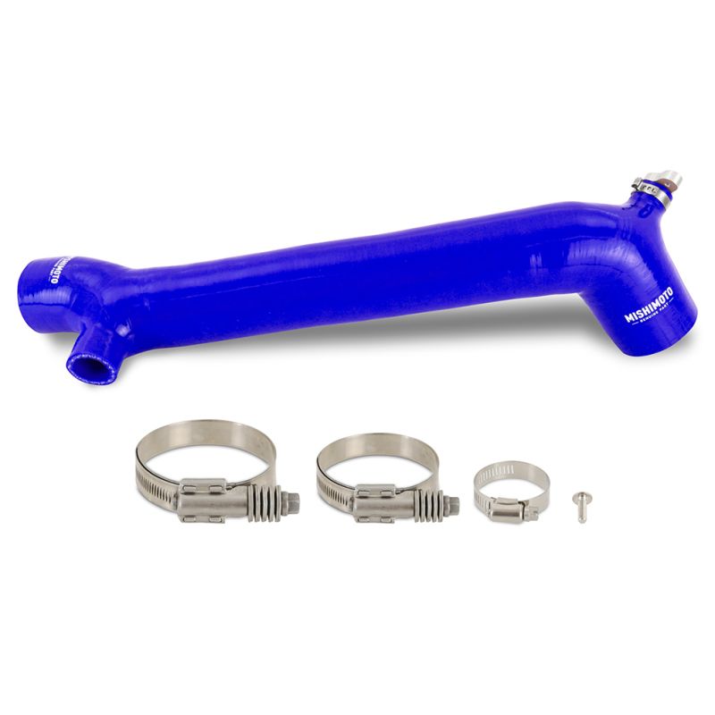 Mishimoto mmicprzr16bl | 2016+ Polaris RZR XP Turbo Silicone Charge Tube - Blue; 2016-2023