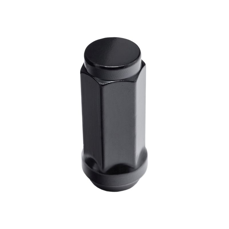 Rugged Ridge 1671533 | 18-22 Jeep Wrangler(JL) / Gladiator Acorn Style M14 -1.5 Single Lug Nut - Black; 2018-2024