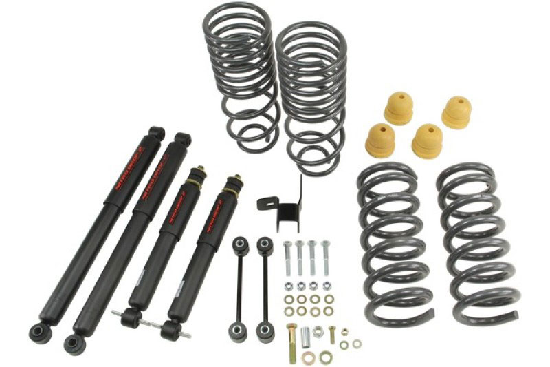 Belltech 964ND | 09-13 Dodge Ram 1500 Std Cab Lowering Kit w/ND II Shocks - 2in F/4in R Drop; 2009-2013