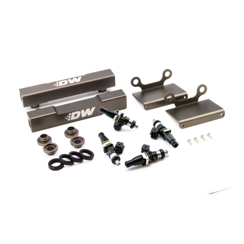 DeatschWerks 6-101-1500 | 04-06 Subaru STI/LGT Side Feed to Top Feed Fuel Rail Conv Kit w/ 1500cc Injectors; 2004-2006