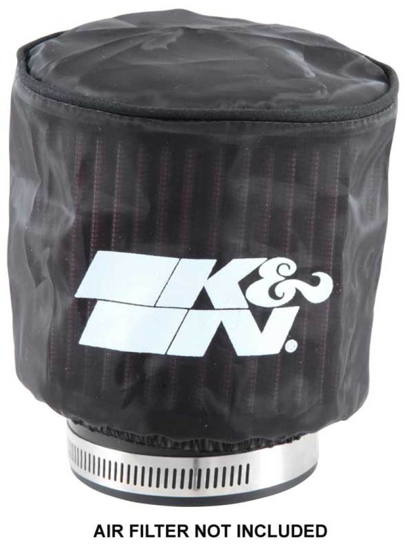 K&N Engineering rb0900dk | K&N Black DryCharger Round Straight Air Filter Wrap 4.5in ID x 4in H