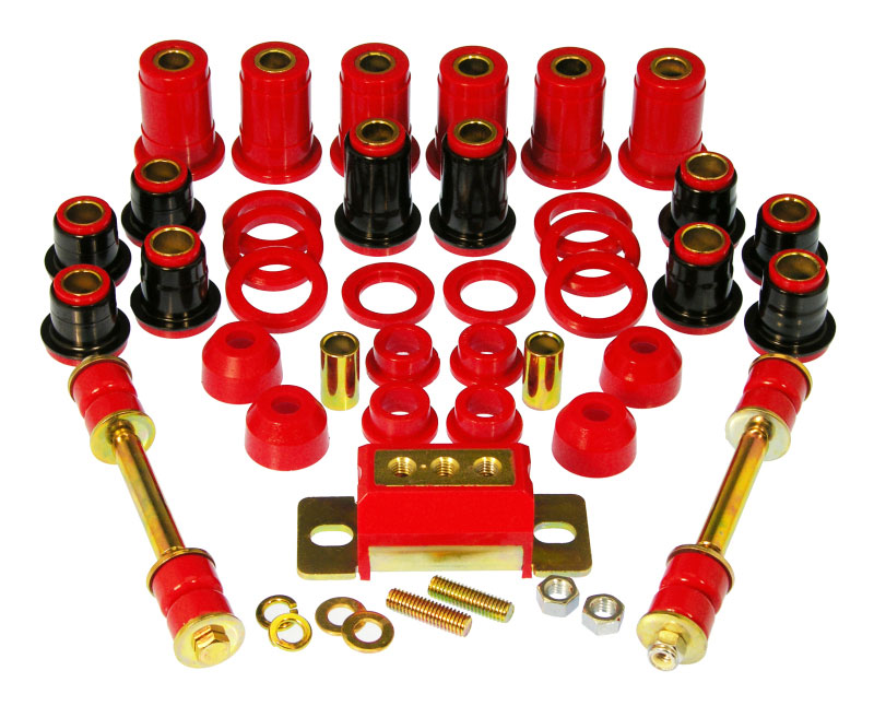 Prothane 7-2032 | 59-64 Chevy Full Size Total Kit - Red; 1959-1964