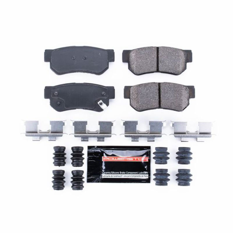 PowerStop z23-813 | Power Stop 06-09 Hyundai Azera Rear Z23 Evolution Sport Brake Pads w/Hardware; 2006-2009