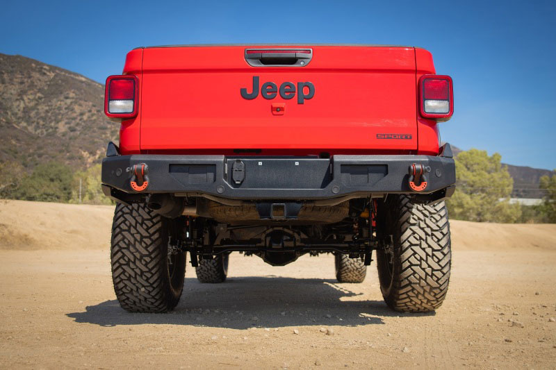 Body Armor 4x4 jt-2965 | 19-21 Jeep Gladiator JT Gladiator Rear Bumper; 2019-2024