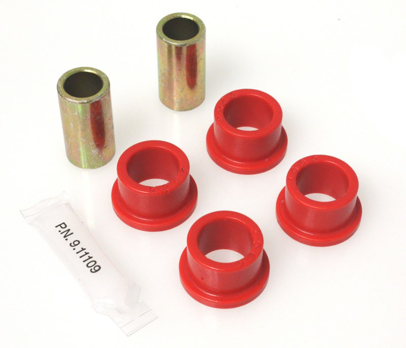 Energy Suspension 3.7104r | 60-72 GM 1/2 Ton C-10/C1500 Red Rear Tracking Arm Bushing Set; 1960-1972