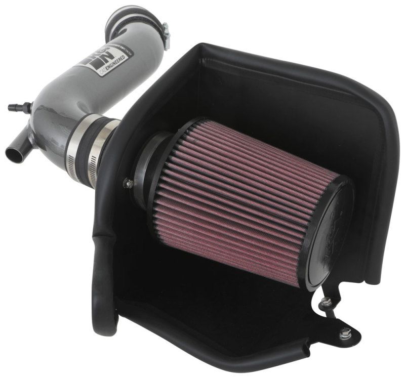 K&N Engineering 695326tc | K&N 21-22 Kia K5 L4-1.6L Typhoon Air Intake; 2021-2022