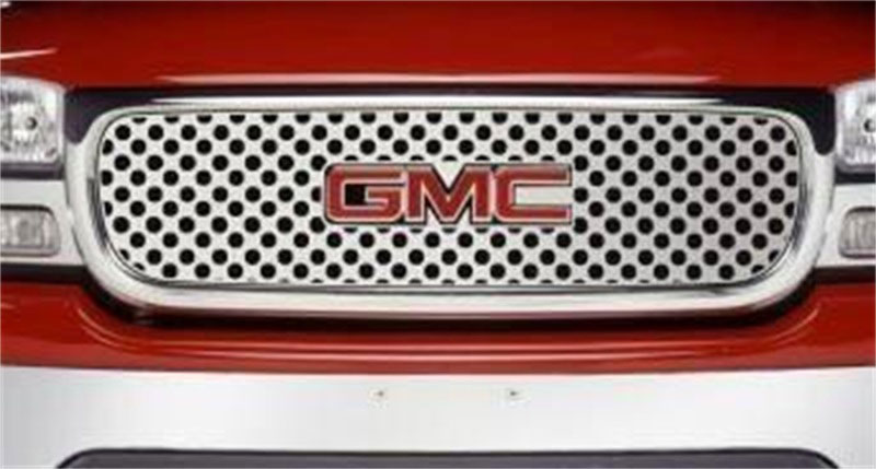 Putco 84102 | 00-06 GMC Yukon XL - w/ Logo CutOut Punch Stainless Steel Grilles; 2006-2006