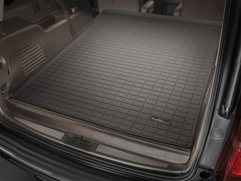 WeatherTech 43448 | 2010+ Cadillac SRX Cargo Liners - Cocoa; 2010-2023