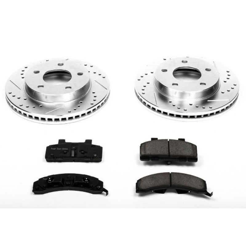 PowerStop k1487 | Power Stop 83-96 Buick Century Front Z23 Evolution Sport Brake Kit; 1983-1996