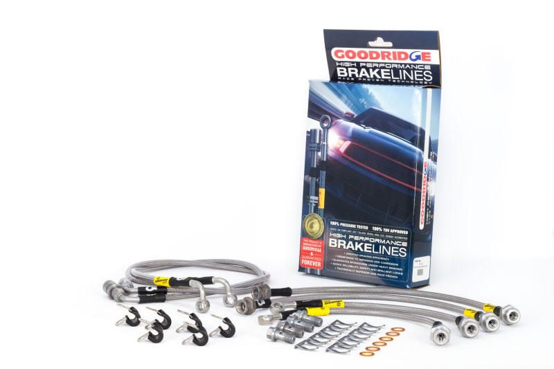 Goodridge 14196 | 00-06 Tahoe / 00-07 Suburban / 00-05 Escalade All w/ Stablia Track Brake Lines; 2000-2006