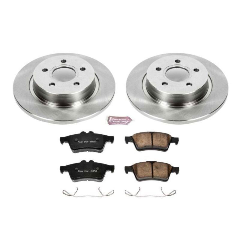 PowerStop koe4613 | Power Stop 08-13 Volvo C30 Rear Autospecialty Brake Kit; 2008-2013