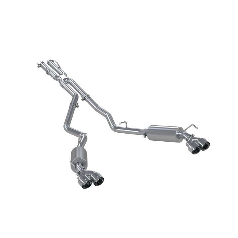 MBRP s5205al | 20-21 Ford Explorer ST 3.0L Ecoboost SS 2.5in Dual Rear Exit w/ Quad Tips - AL; 2020-2022