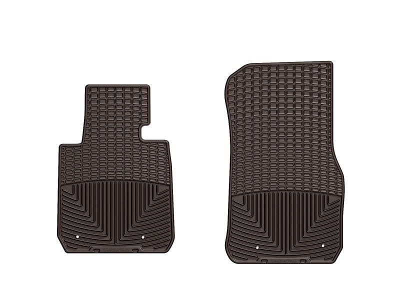 WeatherTech w267co | 2014+ BMW 2-Series Front Rubber Mats - Cocoa; 2014-2023