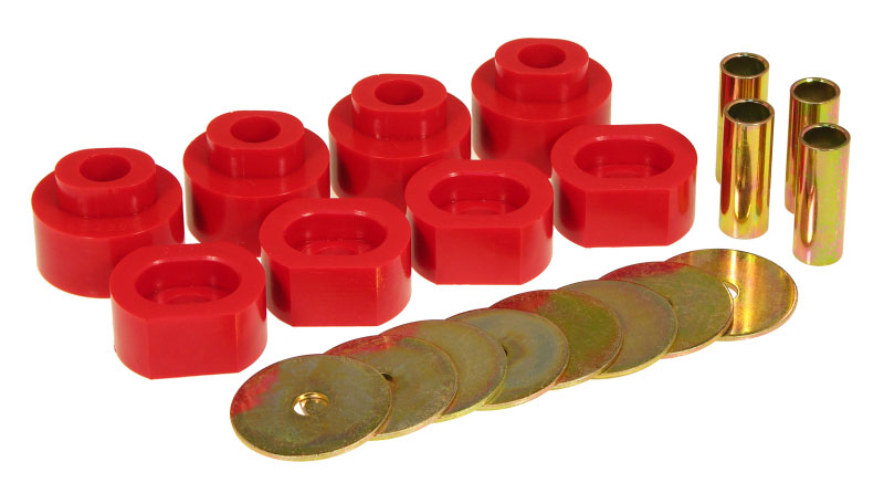 Prothane 4-101 | 73-81 Chrysler B-Body Subframe Mount - Red; 1973-1981