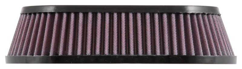 K&N Engineering e3988 | K&N Universal Custom Air Filter - Oval Shape 9.313in OD / 2.375 Height