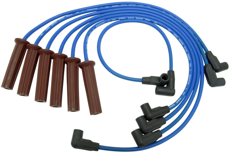 NGK 51007 | Chevrolet Camaro 1992-1990 Spark Plug Wire Set; 1990-1992