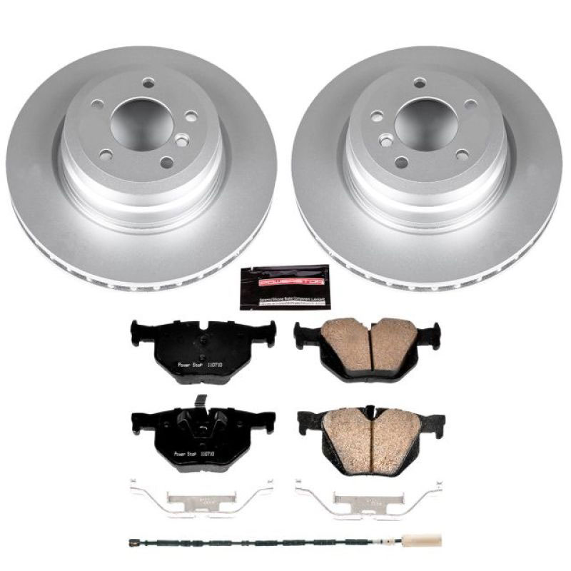 PowerStop crk7009 | Power Stop 13-15 BMW X1 Rear Z23 Evolution Sport Coated Brake Kit; 2013-2015