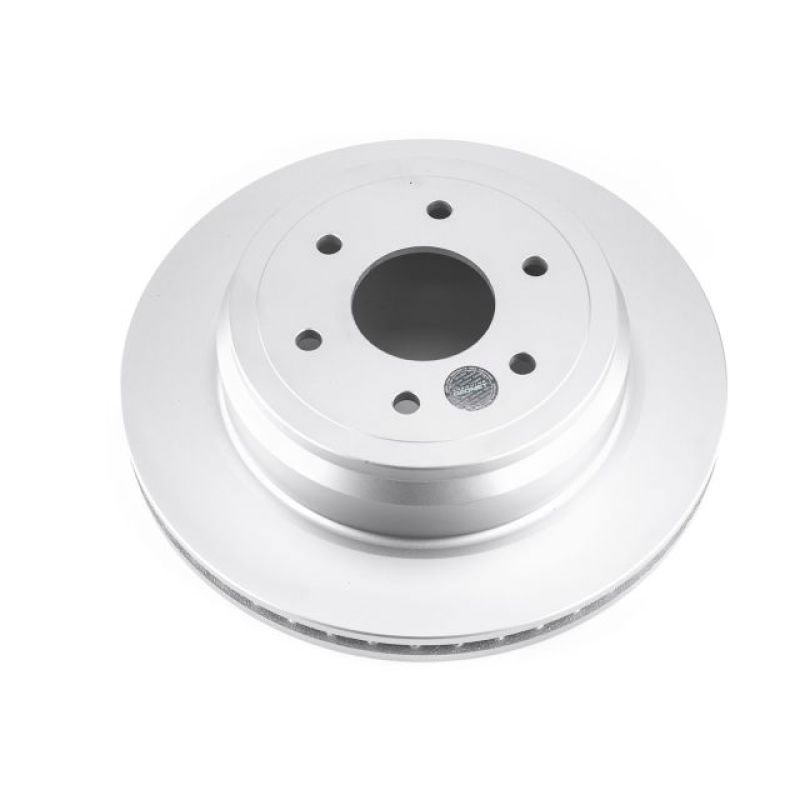 PowerStop jbr1755evc | Power Stop 16-18 Nissan Titan XD Rear Evolution Geomet Coated Rotor; 2016-2018