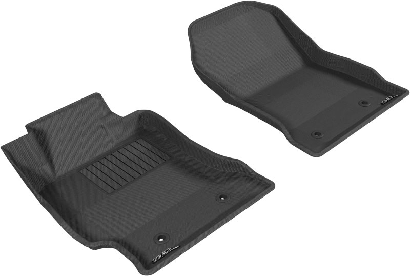 3D Maxpider l1sc00211501 | 3D MAXpider 2013-2019 Toyota/Subaru/Scion FR-S Kagu 1st Row Floormat - Gray; 2013-2019